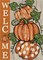 Diamond Painting Kits for Adults Beginners, Welcome Autumn 5D Diamond Art Kits, DIY Full Round Drill Gem Art, Home Wall Decor 12 x 16 Inch